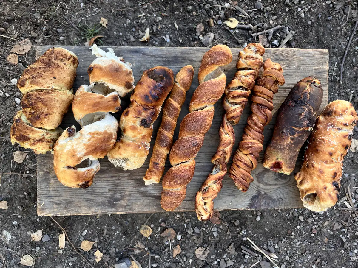 Forskellige vilde snobrød