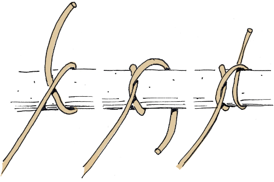 Almindeligt dobbelt halvstik