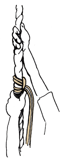 Dobbelt slyngestik til klatring